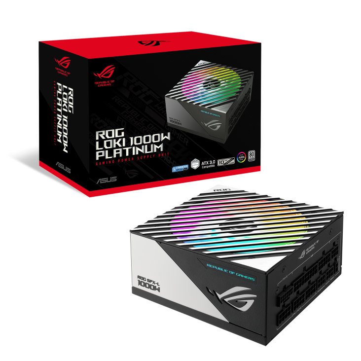一剑装机-华硕 ROG 洛基 额定1000W 白金全模组 ATX3.0 SFX-L电源 黑华硕 ROG 洛基 额定1000W 白金全模组 ATX3.0 SFX-L电源 黑 PCIE5.0